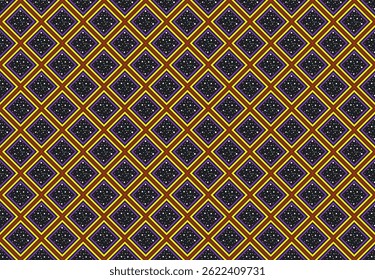 Stylized pattern printing for clothing. Trendy, contemporary ethnic seamless pattern, embroidery cross, diamonds, chevrons.