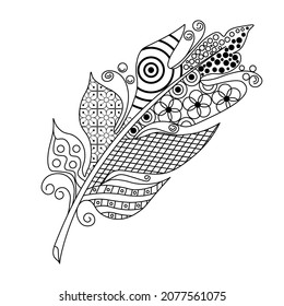 Stylized pen and doodle