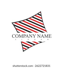 Stylized Pillow logo vector and symbol design