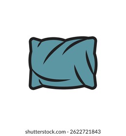 Stylized Pillow logo vector and symbol design