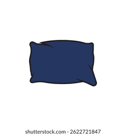 Stylized Pillow logo vector and symbol design