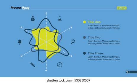 Stylized Radar Chart Slide Template