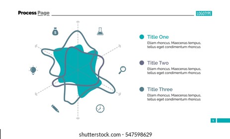 Stylized Radar Chart Slide Template