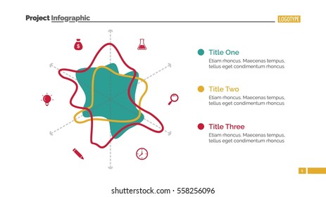 Stylized Radar Chart Slide Template