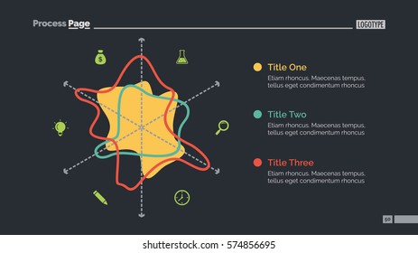 Stylized Radar Chart Slide Template