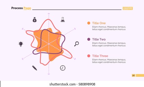 Stylized Radar Chart Slide Template