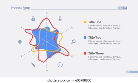 Stylized Radar Chart Slide Template