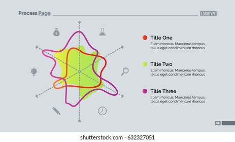 Stylized Radar Chart Slide Template