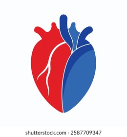 Stylized Representation of a Human Heart