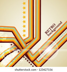 Stylized retro grunge background.