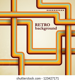 Fondo retro estilizado.