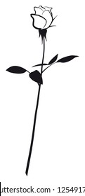 Stylized rose