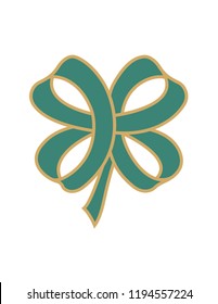 Stylized Shamrock Design