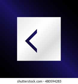 Stylized sign on a background with a gradient