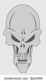 Stylized Skull