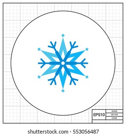 Stylized Snowflake Icon