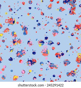 stylized splatter seamless texture