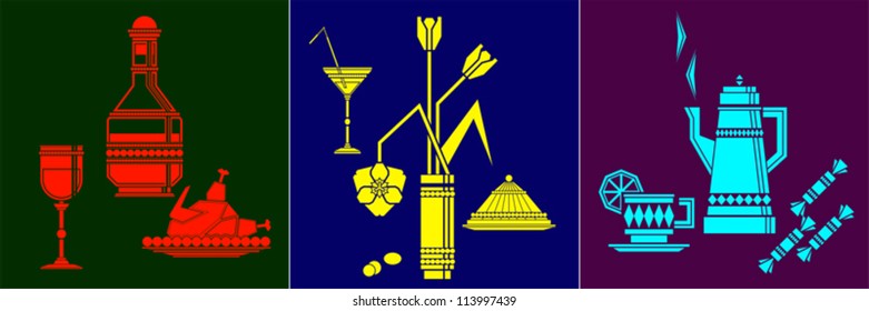 stylized still life