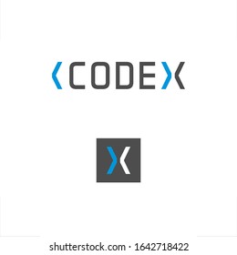 a stylized texts or Abbreviation of C O D E X