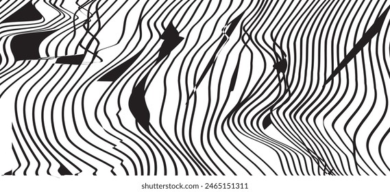 The stylized topographic map Vector illustration