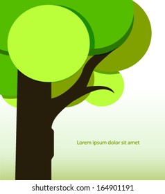 stylized tree