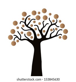 Stylized tree, Vector