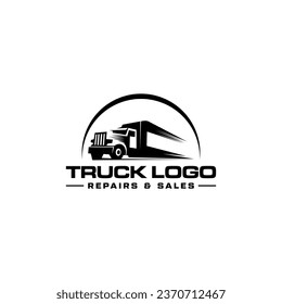 Diseño del logotipo del coche del camión