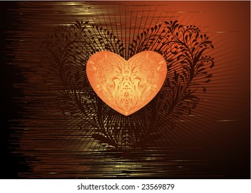 Stylized Valentine Heart