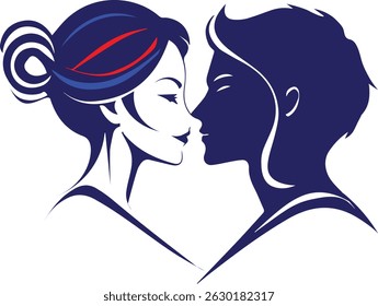 A stylized vector illustration of a man women wearing a cap, designed with bold black outlines and minimal color accents. Perfect for T-shirt prints, avatar designs, posters, and branding projects.