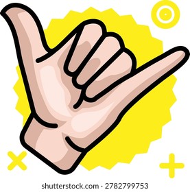 A stylized vector illustration of the 