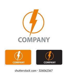 Stylized vector sign energy 