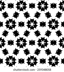 Stylized vector texture. Seamless vector. Repeating geometric tiles with hexagonal grid.