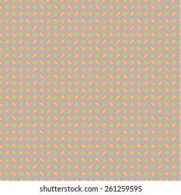 Stylized vector texture. Seamless vector. Repeating geometric tiles with hexagonal grid.