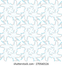 Stylized vector texture. Seamless vector. Repeating geometric tiles with hexagonal grid.