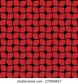 Stylized vector texture. Seamless vector. Repeating geometric tiles with hexagonal grid.