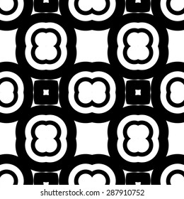 Stylized vector texture. Seamless vector. Repeating geometric tiles with hexagonal grid.