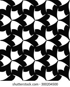 Stylized vector texture. Seamless vector. Repeating geometric tiles with hexagonal grid.