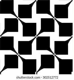 Stylized vector texture. Seamless vector. Repeating geometric tiles with hexagonal grid.