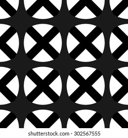Stylized vector texture. Seamless vector. Repeating geometric tiles with hexagonal grid.