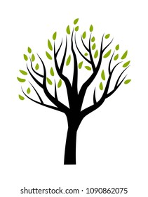 Stylized vector tree 