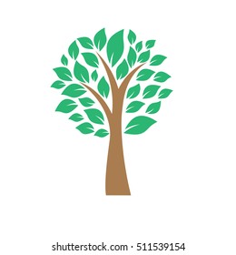 Stylized vector tree