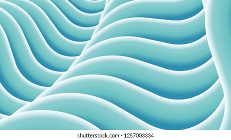 Stylized wavy Illustration. Abstract background, vector pattern.