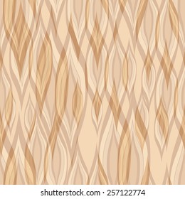 Stylized wood texture. Seamless pattern with brown elements