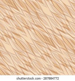 Stylized wood texture. Seamless pattern with brown elements