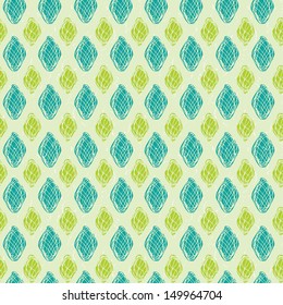 Stylized worn seamless texture. Colorful abstract endless pattern, template for design backgrounds, covers, wrapping paper, textile, package