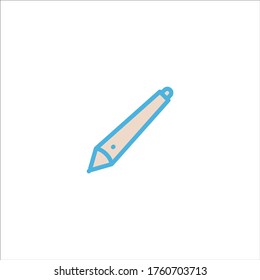 stylus icon flat vector logo design trendy illustration signage symbol graphic simple