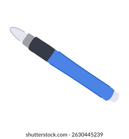 stylus interactive whiteboard pen cartoon. technology education, teaching learning, digital writing stylus interactive whiteboard pen sign. isolated symbol vector illustration