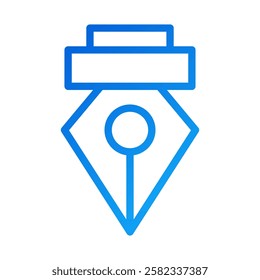 Stylus Pen Icon Design for Digital Art Creation