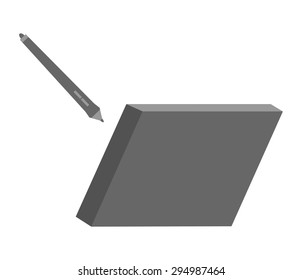 Stylus pen with Tablet screen