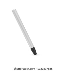 Stylus for tablet. Vector illustration.